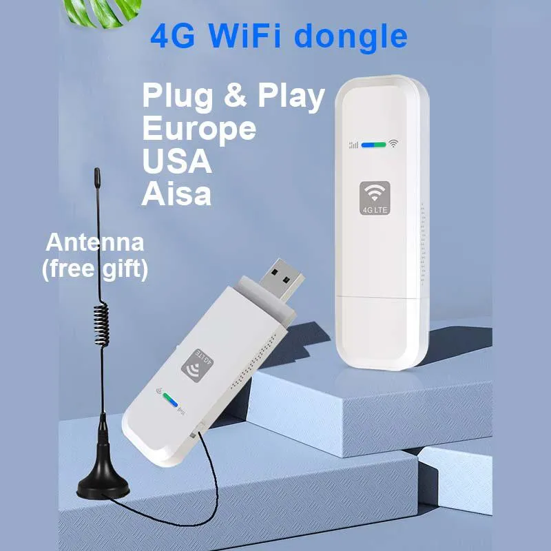 Roteadores LDW931 4G WiFi Router Nano SIM Cartão portátil WiFi LTE USB 4G Modem Pocket Hotspot Antena WiFi Dongle