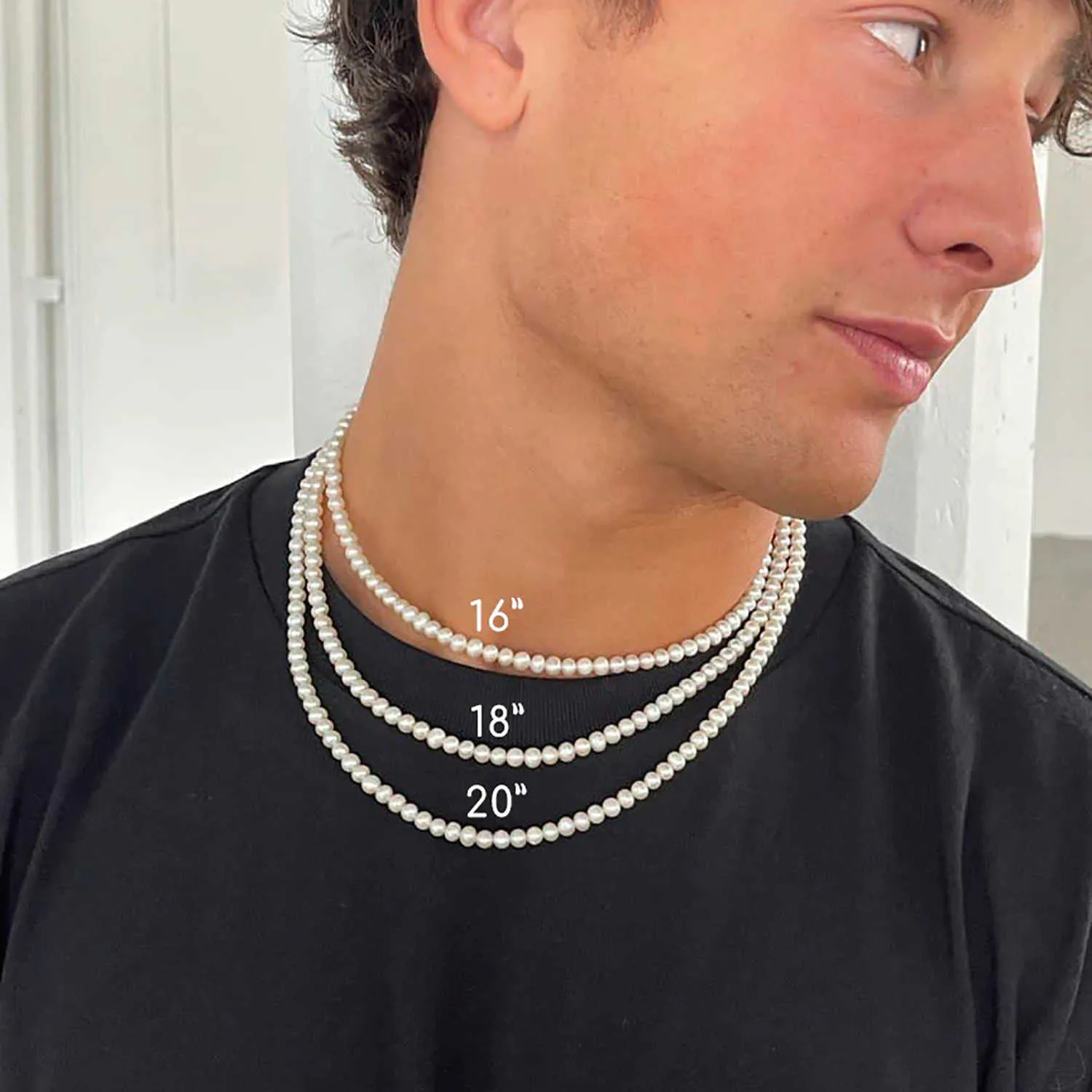 18 in pearl necklace discount