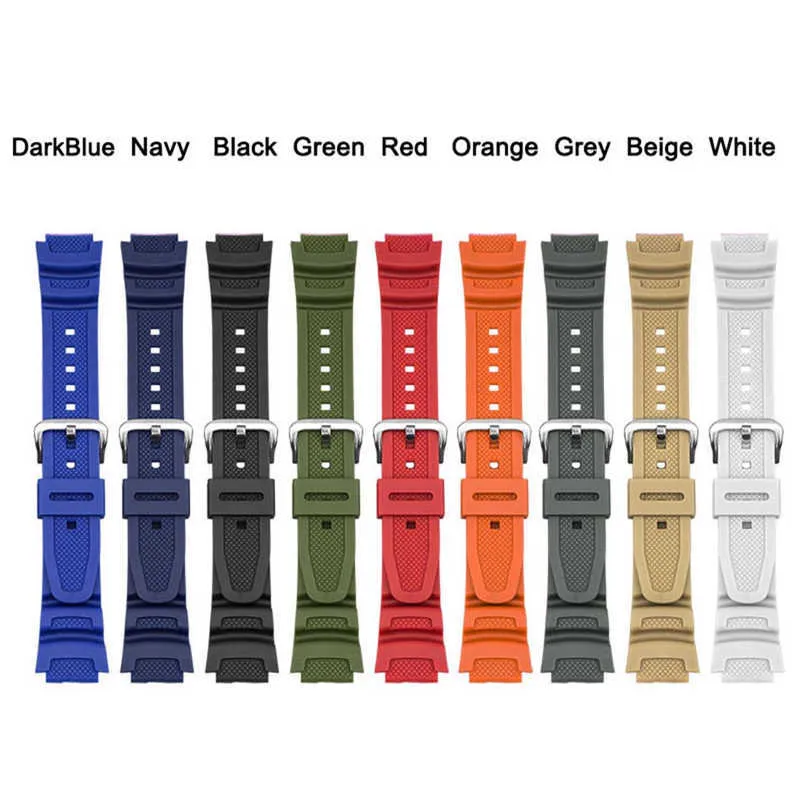 Casio rubber watch straps hot sale