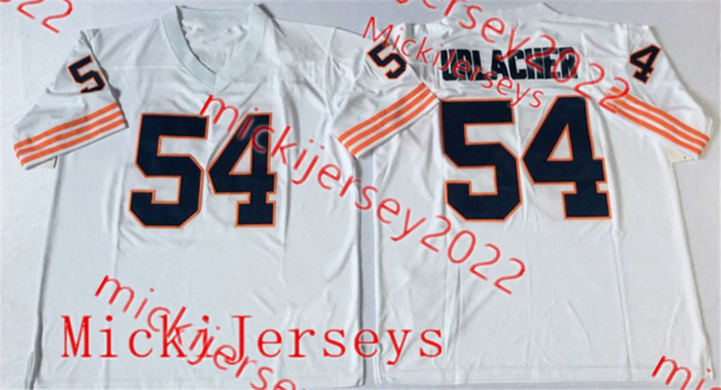 Mens Brian Urlacher Football Throwback Jersey Stitched Big Number