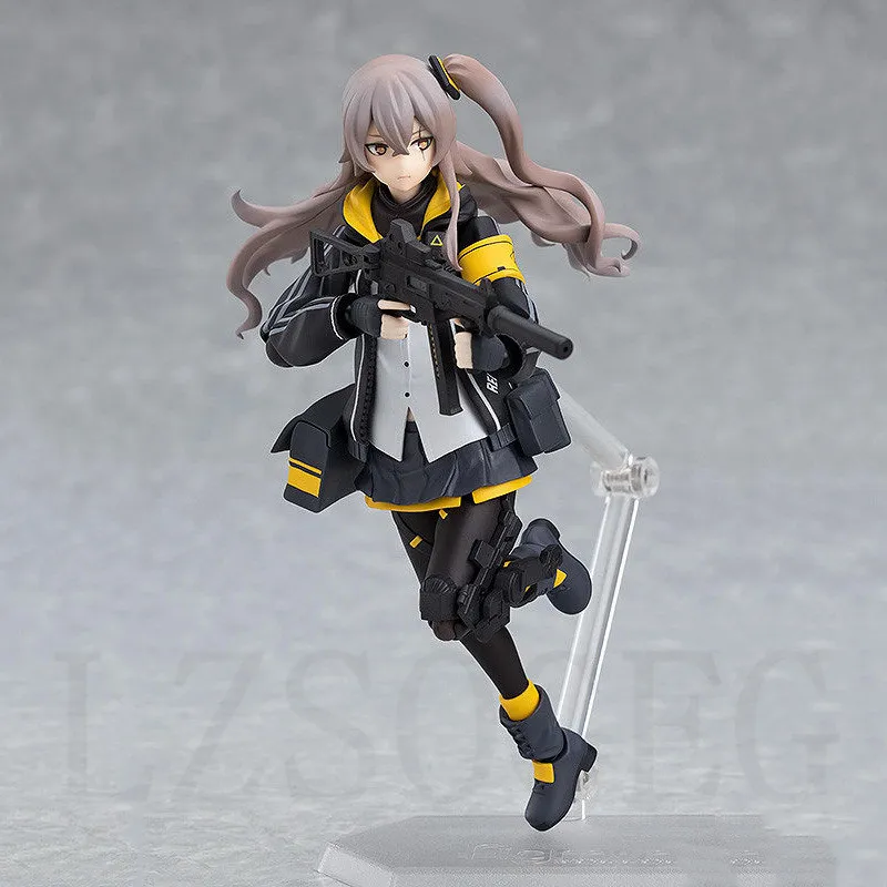 Roliga leksaker Anime Girls Frontline Ump45 Figma 457 PVC Action Figur Anime Figure Model Toys #457 Collection Doll Gift