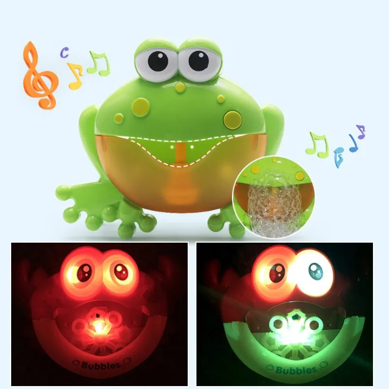 Frog bubble machine bath store
