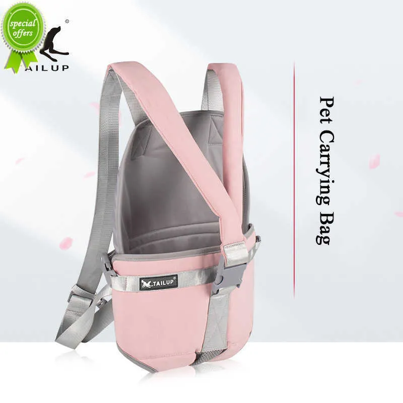 Nouveau Pet Dog Carrier Bag Carrier Pour Chiens Sac À Dos À Double Épaule Portable Voyage Sac À Dos En Plein Air Chien Transporteur Sac Voyage Ensemble