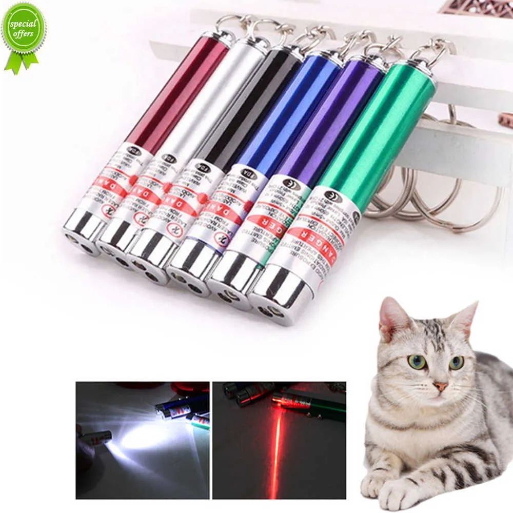 New Cat Toy Laser Interactive Kitten Toys For Cats Pet Light Electronic Cat Toys LED Lighting Laser Pen Toy For Cats Pet Supplies