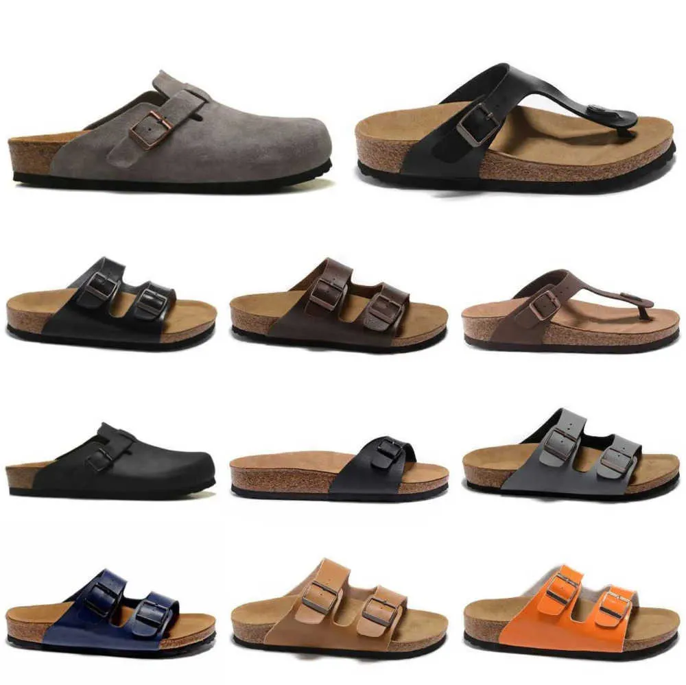 Birkens Tock Arizona Designer Sandals Homem Mulheres Microfibra Slides Patente Black Boston Mulas macias Cães de sapatos de sapatos internos Design de movimentação 90Ess