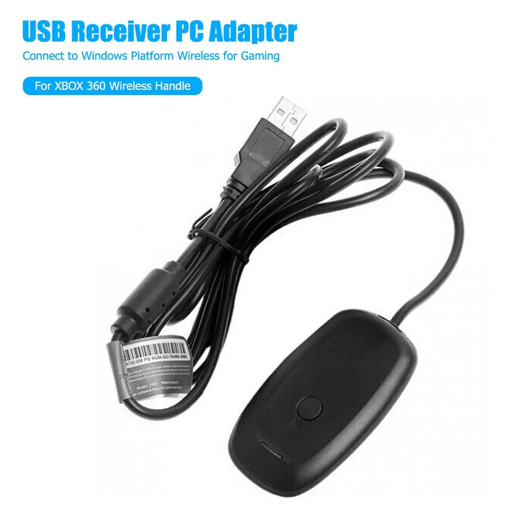 Adaptador sem fio bluetoothcompatível alça receptor para microsoft xbox 360 controlador console usb chip original pc sinal de jogo receber