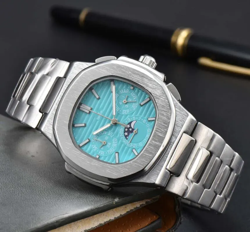 Luxe designer polshorloges heren vrouwen kijken kwaliteit quartz polshorloge klassieke stijl zakelijke pols horloge mode roestvrij staal heer horloges armband