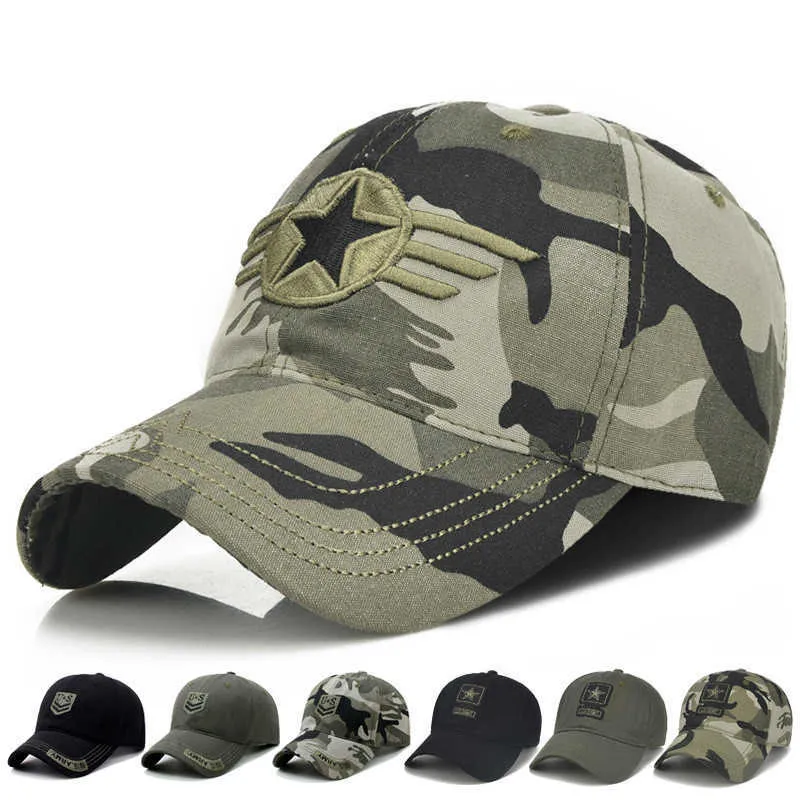 Snapbacks baseball militaire randonnée soleil sports de plein air casquette hip-hop tactique pour hommes G230529