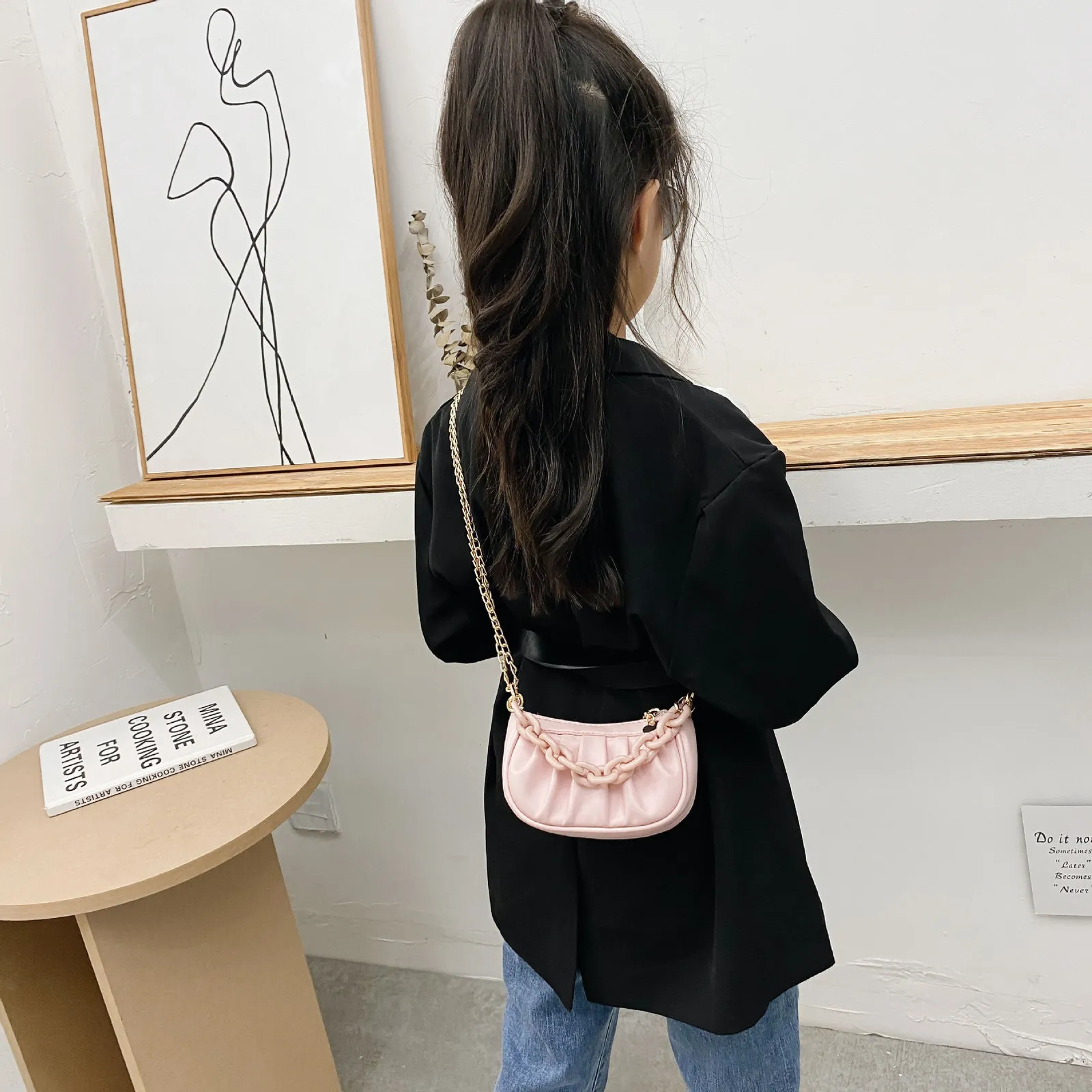 Mini Wrist Purse Bag For Kids And Women Cute Crossbody Handbag