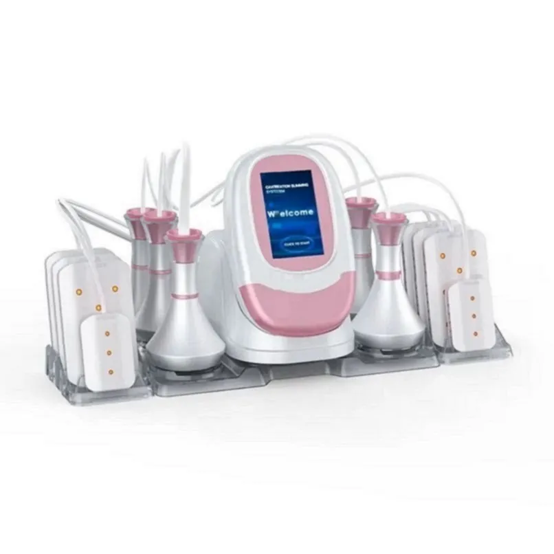 Portable lipolaser 6 in 1 80k cavitation rf vacuum lipo laser slimming machine 6-in-1 body sculpting cavitation machine