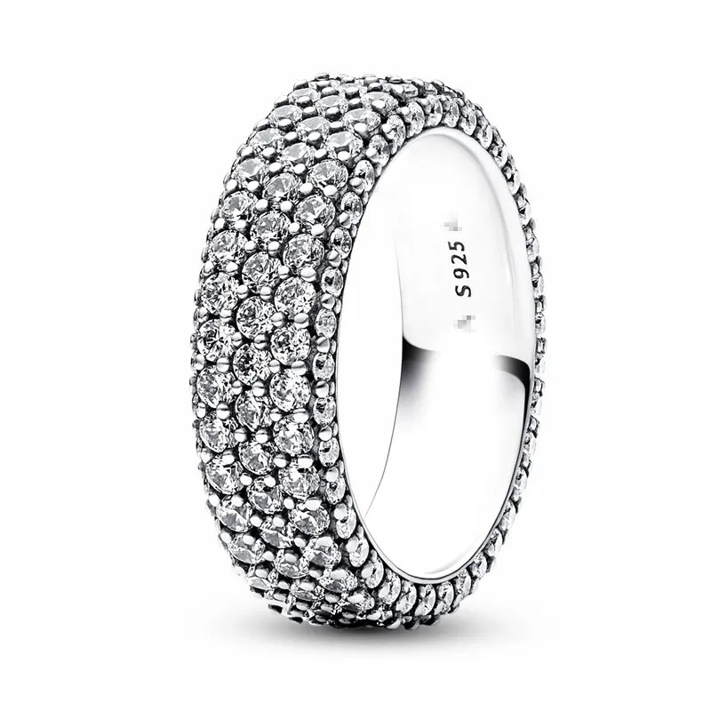 Der neue Ring der Pandora aus 925er-Sterlingsilber mit voller Bohrung in Roségold eignet sich für Damenschmuck und Modeaccessoires. Kostenlose Lieferung