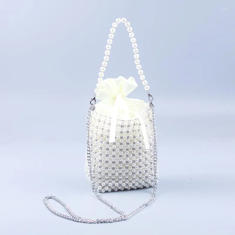 Small white evening bag clearance