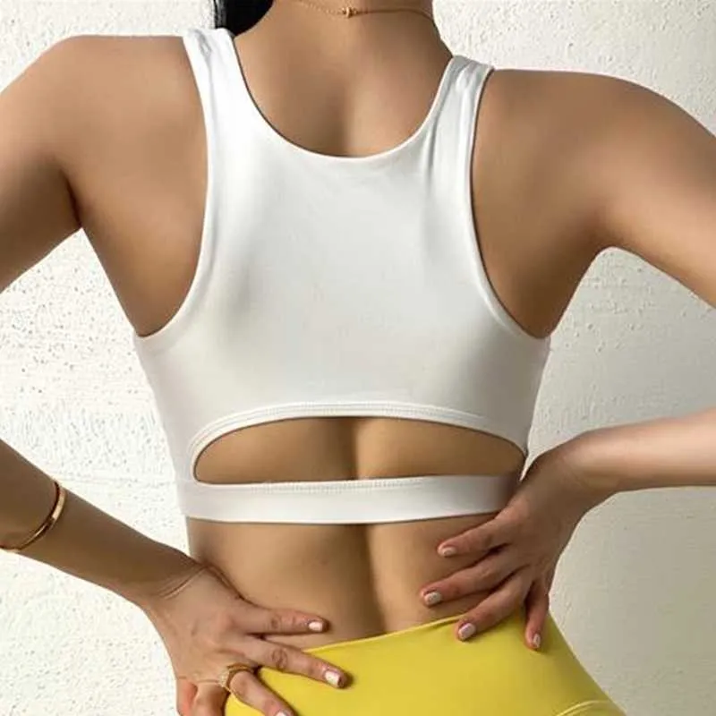 Bras Cloud Hide HOT GIRL Running Sports Bra Fitness Crop Tank Top Underwear  Sexy Women Vest Shockproof Shirt Jogging Sportswear J230529 From 6,39 €