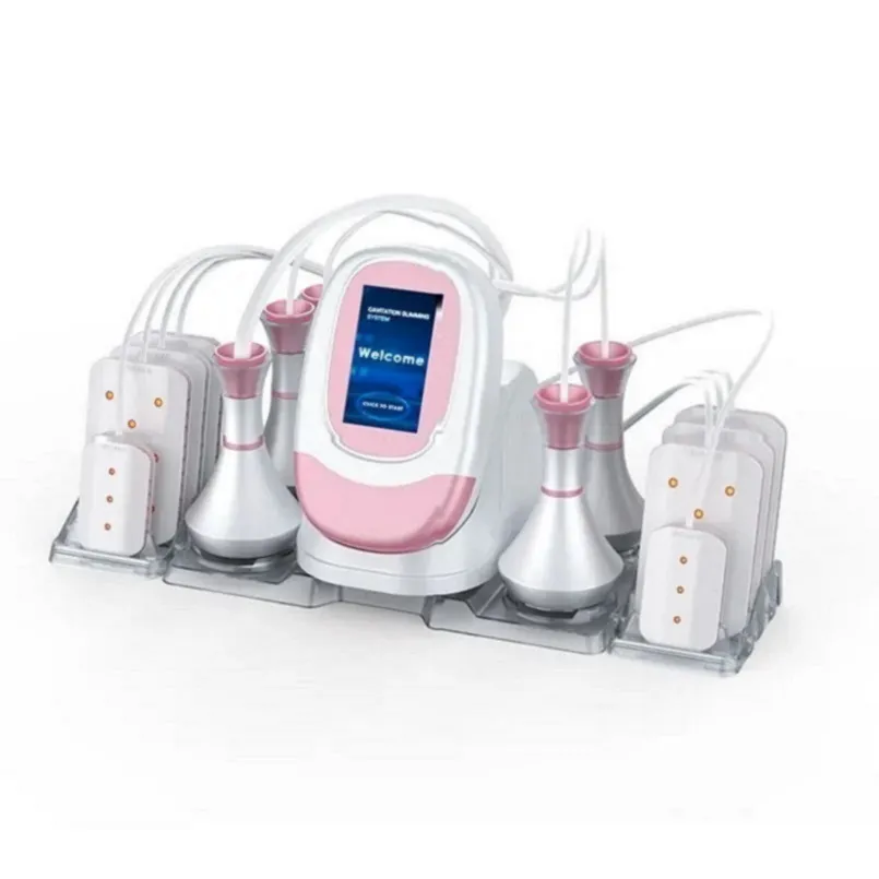 6 In 1 80k ultrasone cavitatie Slankmachine Face Massager Face Lift Vacuüm Slimme schoonheidsapparatuur