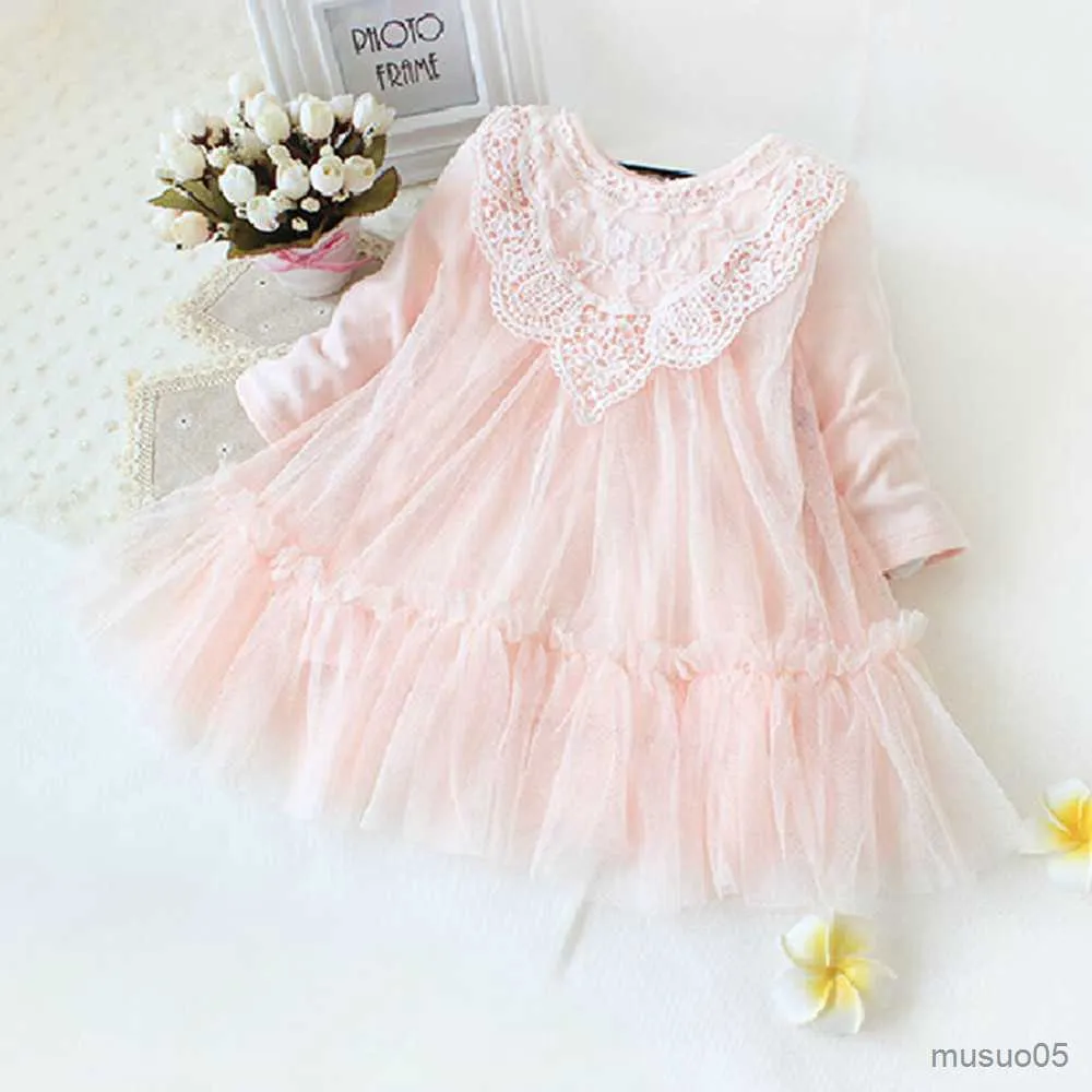 Girl's Dresses Retail! Ny nyfödda baby flickor klänning full av baby fest klänning spädbarn baby bär barn barn babykläder