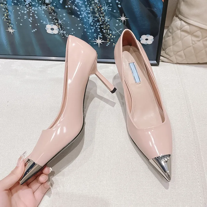 Baby pink cheap heels new look