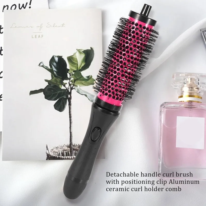 Roller Brush Hair Dryer Set With Detachable Handle Positioning Clips Aluminum Ceramic Barrel And Curler Comb Top Deals From Pong04 16.68 DHgate.Com