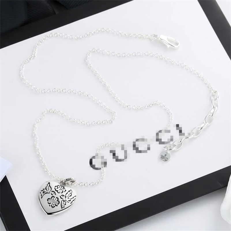 bijoux de créateur bracelet collier bague en forme de coeur amour intrépide fleur oiseau pendentif tendance simple ancien hommes femmes mêmes