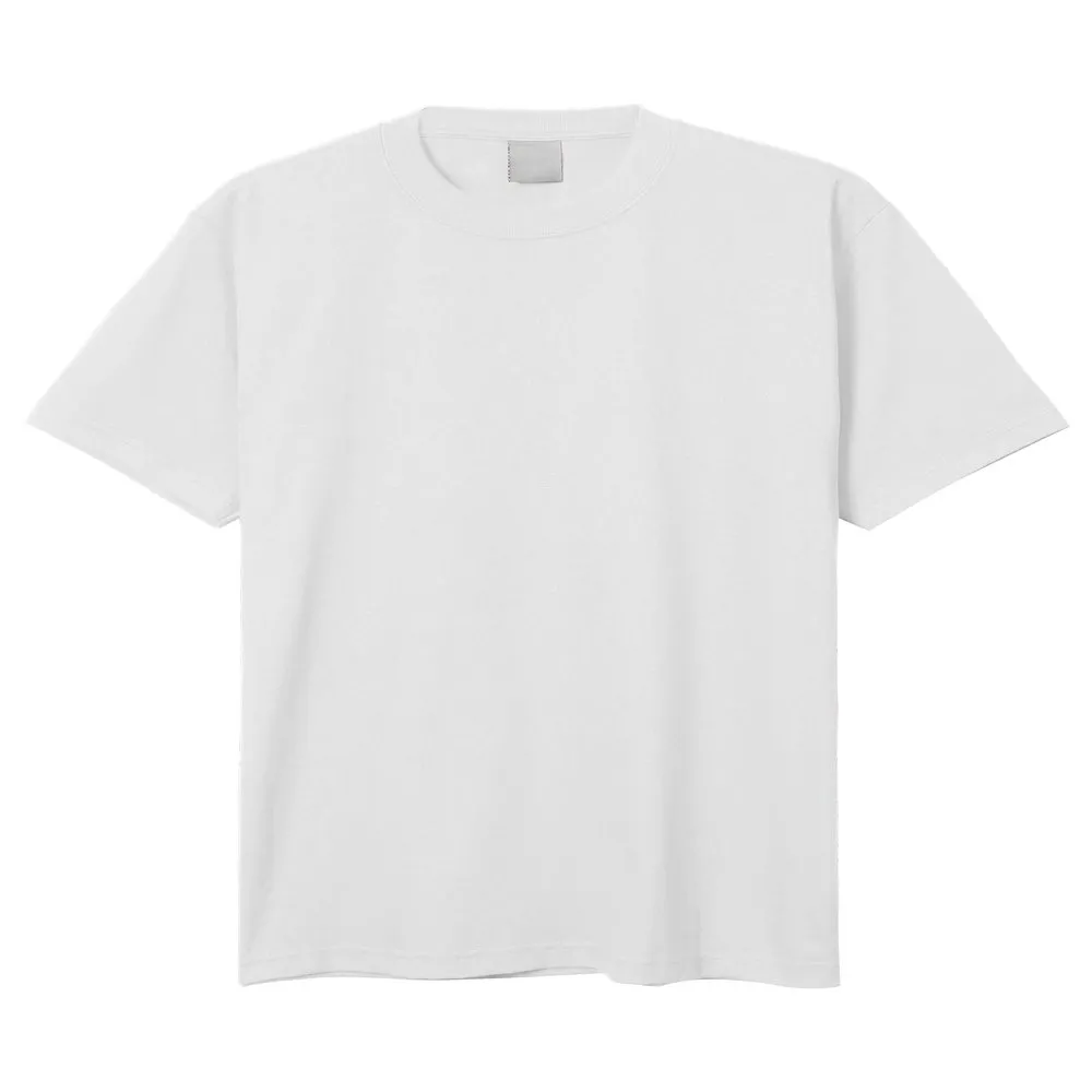 Ma Croix Herren-T-Shirt „Super Max Heavyweight“, Rundhalsausschnitt, einfarbig, Baumwolle, S-5XL, groß und hoch