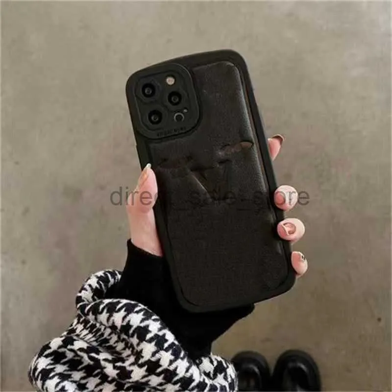 Luxe designer telefoonhoesjes voor iPhone 14 Pro Max 13 Mini 12 Sets 11 Sets Max Plus XS XR X Plus Come L voor casual stijl