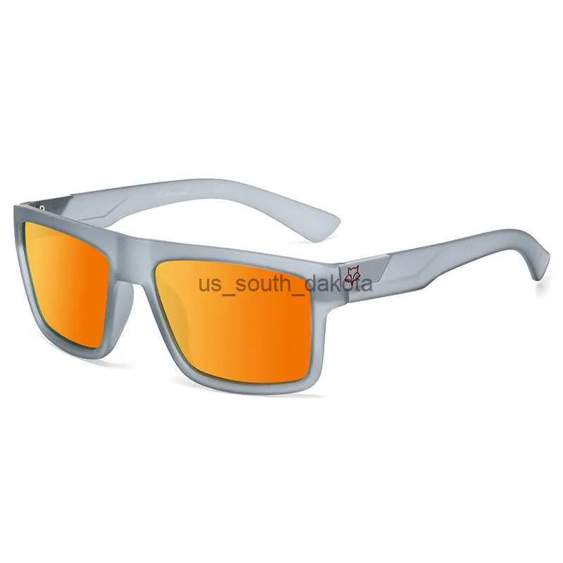 Fox Knight Square Polarized Polycarbonate Sunglasses For Men And