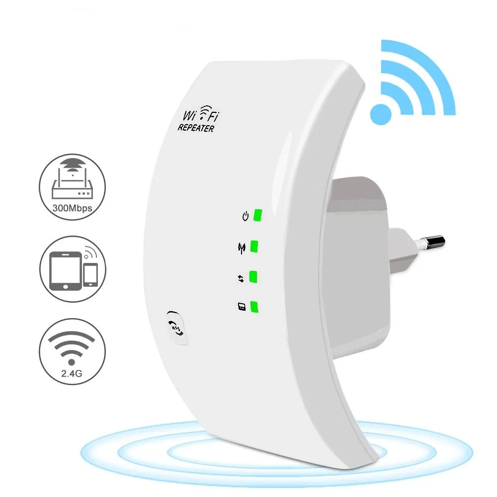 Routrar 300 Mbps wifi repeater wifi extender router wifi signalförstärkare trådlös wi fi booster lång räckvidd wifi repeater åtkomstpunkt