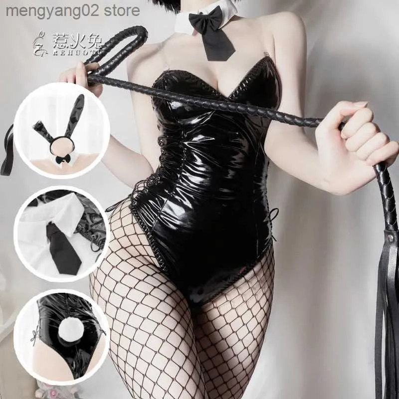 Sexy Set Bunny Girl Cosplay Sexy vem sexo erótico erótico lingerie bodysuit de raiva mulher boa qualidade pode se desgastar para o show de quadrinhos kawaii t230530