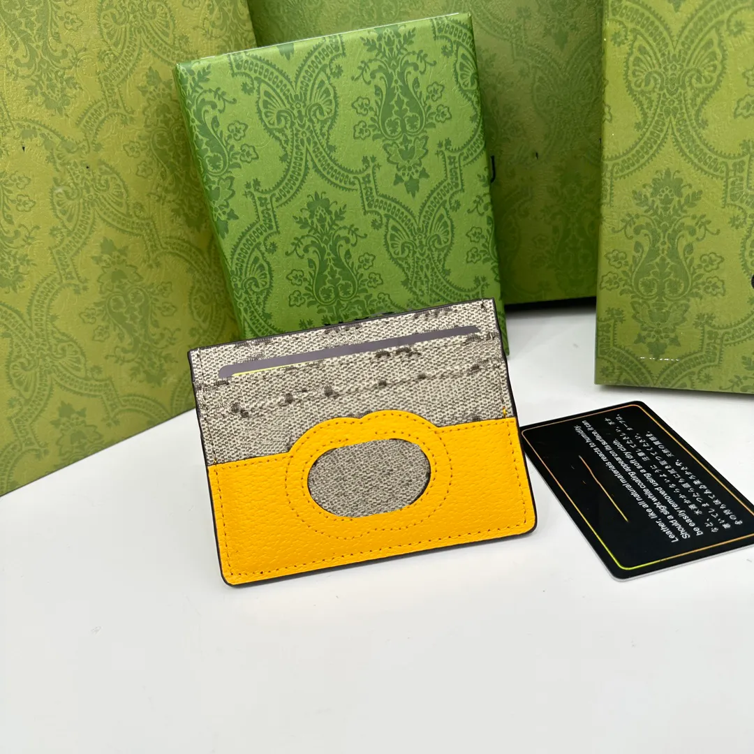 CARD Luxury Credit Card Holder With Cut Out Interlocking G Design Slim  Casual Pocket Wallet For Men And Women Stylish Day Clutch Cover Model 70145  From Mc_jimmy, $38.67 | DHgate.Com
