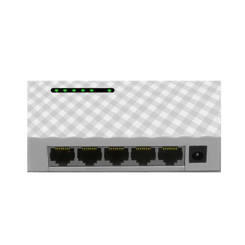 RJ45Lan Hub Netwerkswitch 100 Mbps Computing Ethernet Internet5 Poort 10 100 Mbps