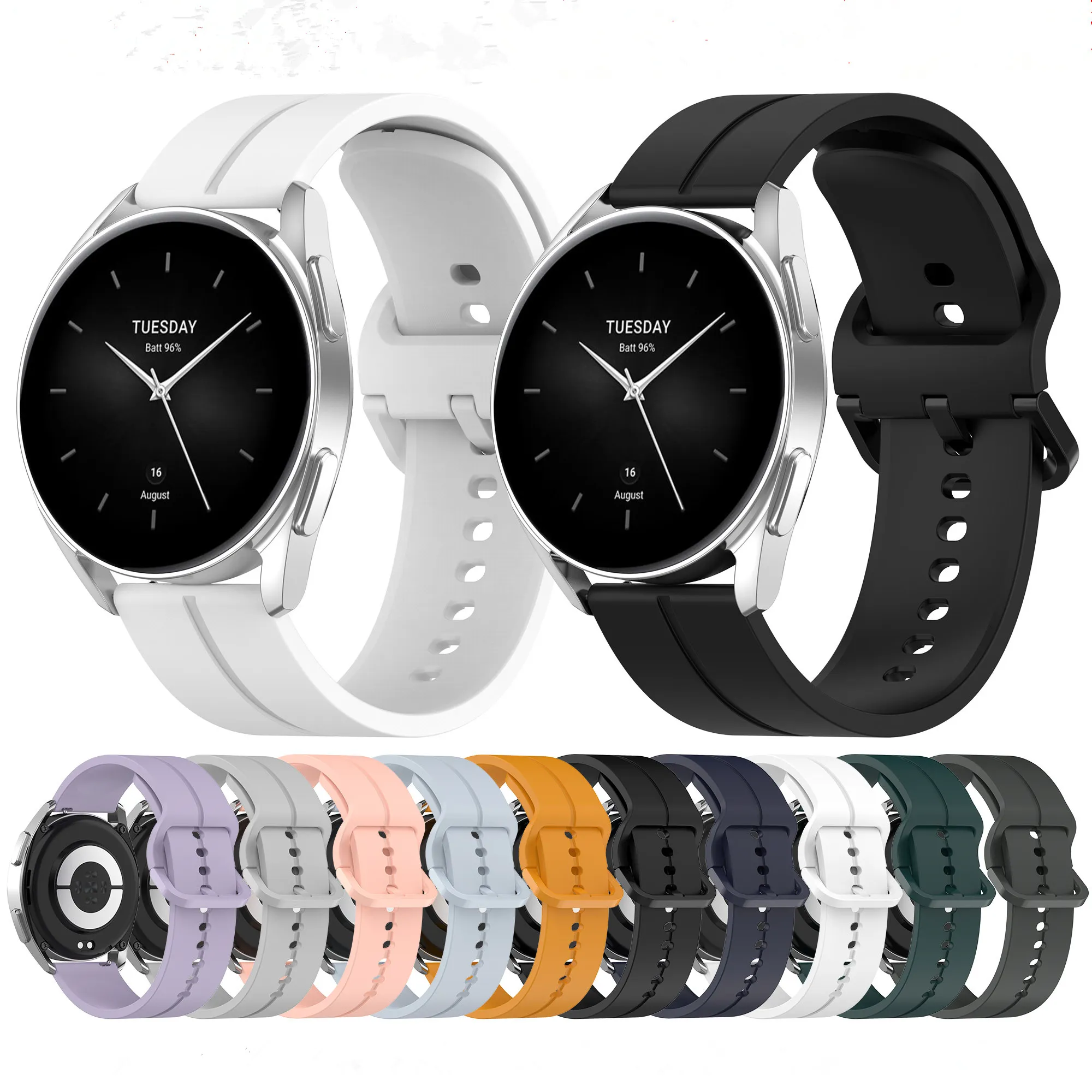 Cinturino Di Ricambio Per Huawei Band 3 Pro E 4 Pro – Morbido Silicone, 10 Colori – Fascia Comoda E Regolabile - 4