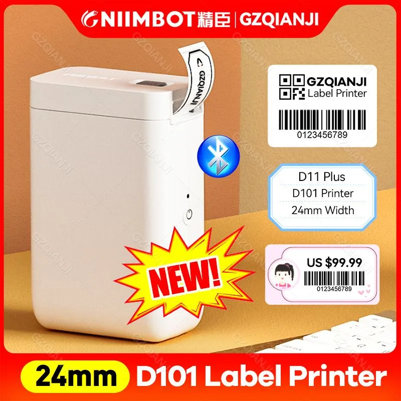 Создатель метки принтеров Niimbot D101 Портативная беспроводная метка