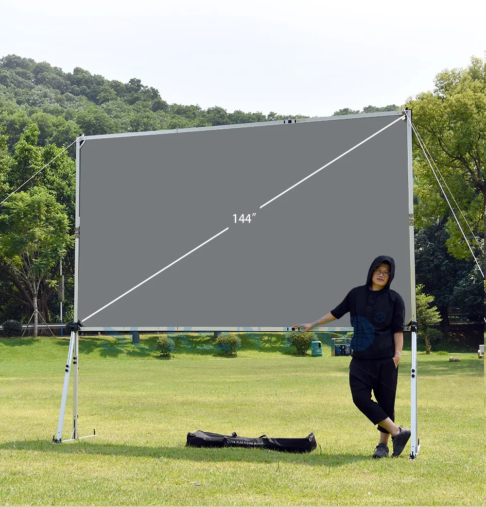 Beamerscherm 100 inch voor een schitterende thuisbioscoopervaring