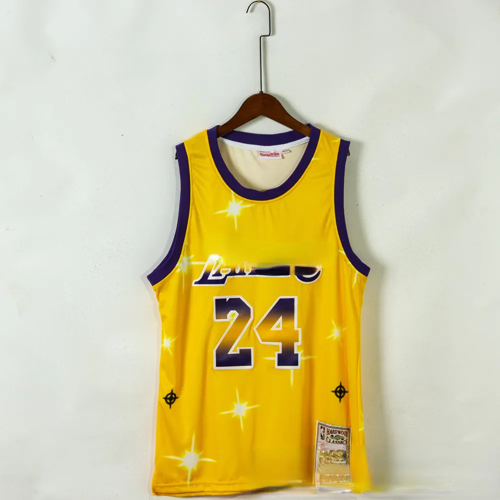 New No. 24 Edition Ball Pants Basketball Clothes Vest Embroidery Series