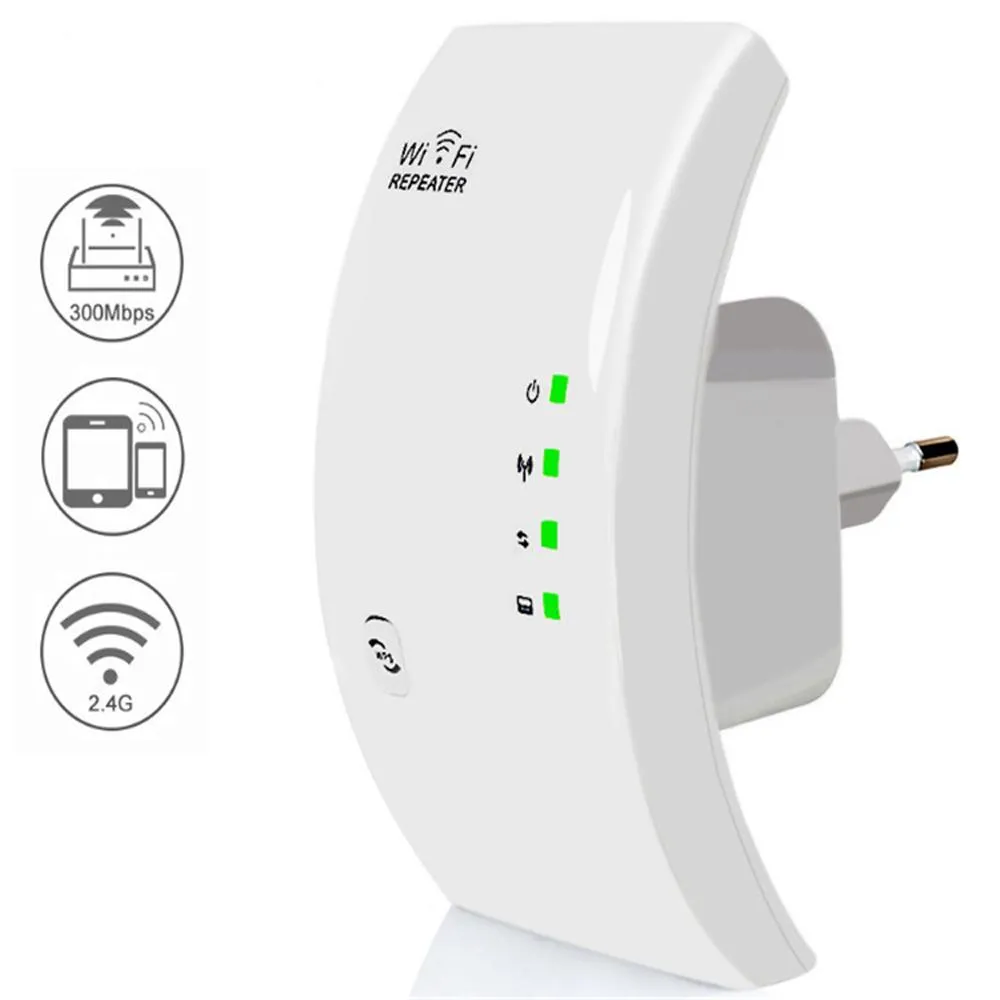 Roteadores wi -fi range Extender Internet Booster Network Amplifier Router 300Mbps WIRELE sem fio Wi -Fi Amplificador Extensão Repetidor WPA WPA2