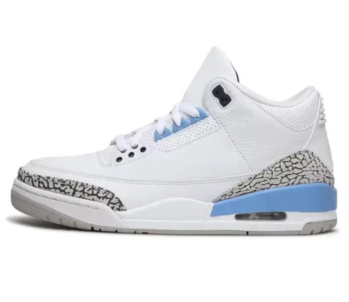 Jumpman 3 3s Basketball Shoes Mars Stone White Cement Wizards