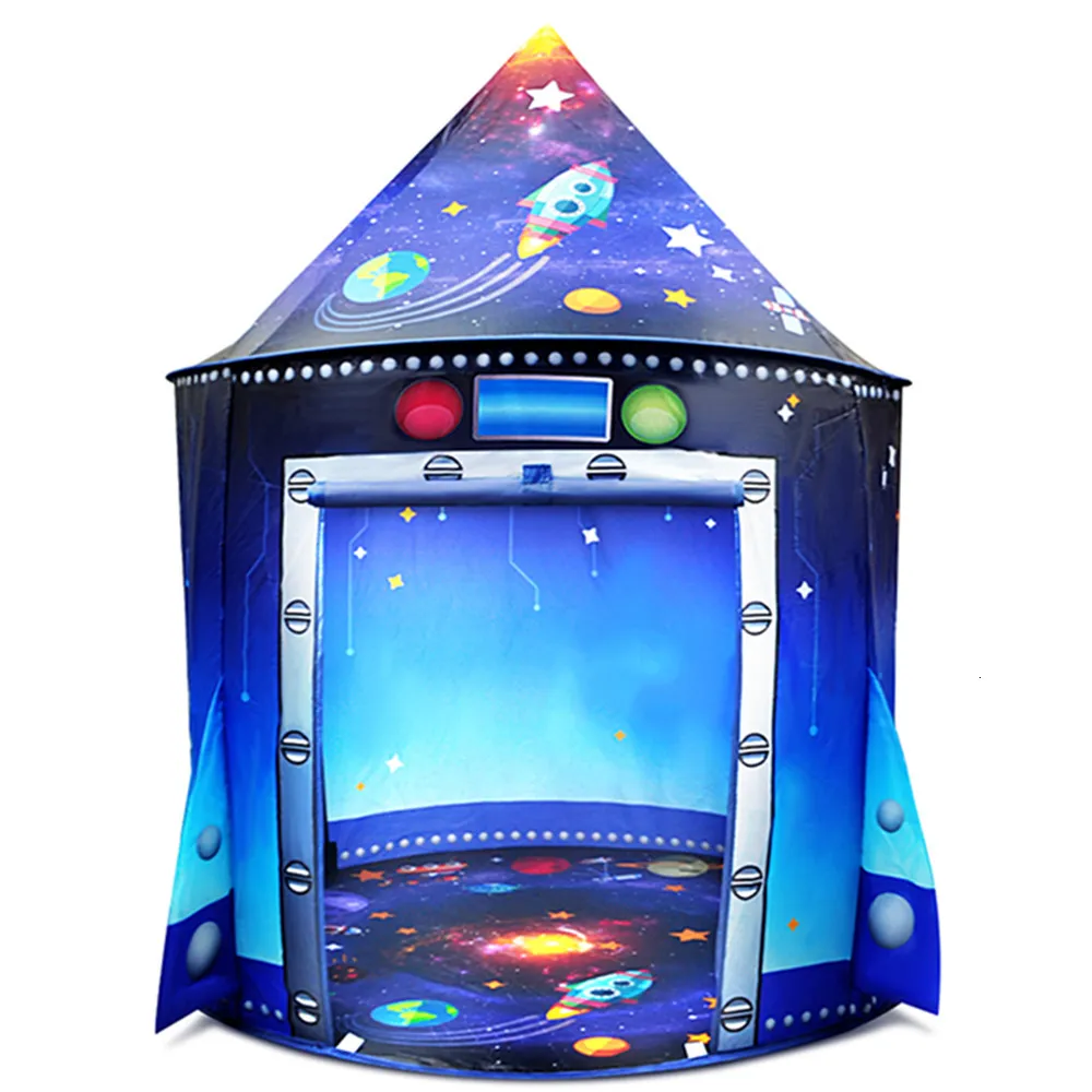 Tor de brinquedos de tendas de brinquedo Kids Space Tent Space Kids Tocam casa Crianças Tente enfant Baby Play House House Tipi Kids Space Toys Brincadeiras para crianças 230529