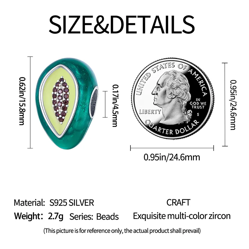 925 siver beads charms for pandora charm bracelets designer for women Heart Sunflower