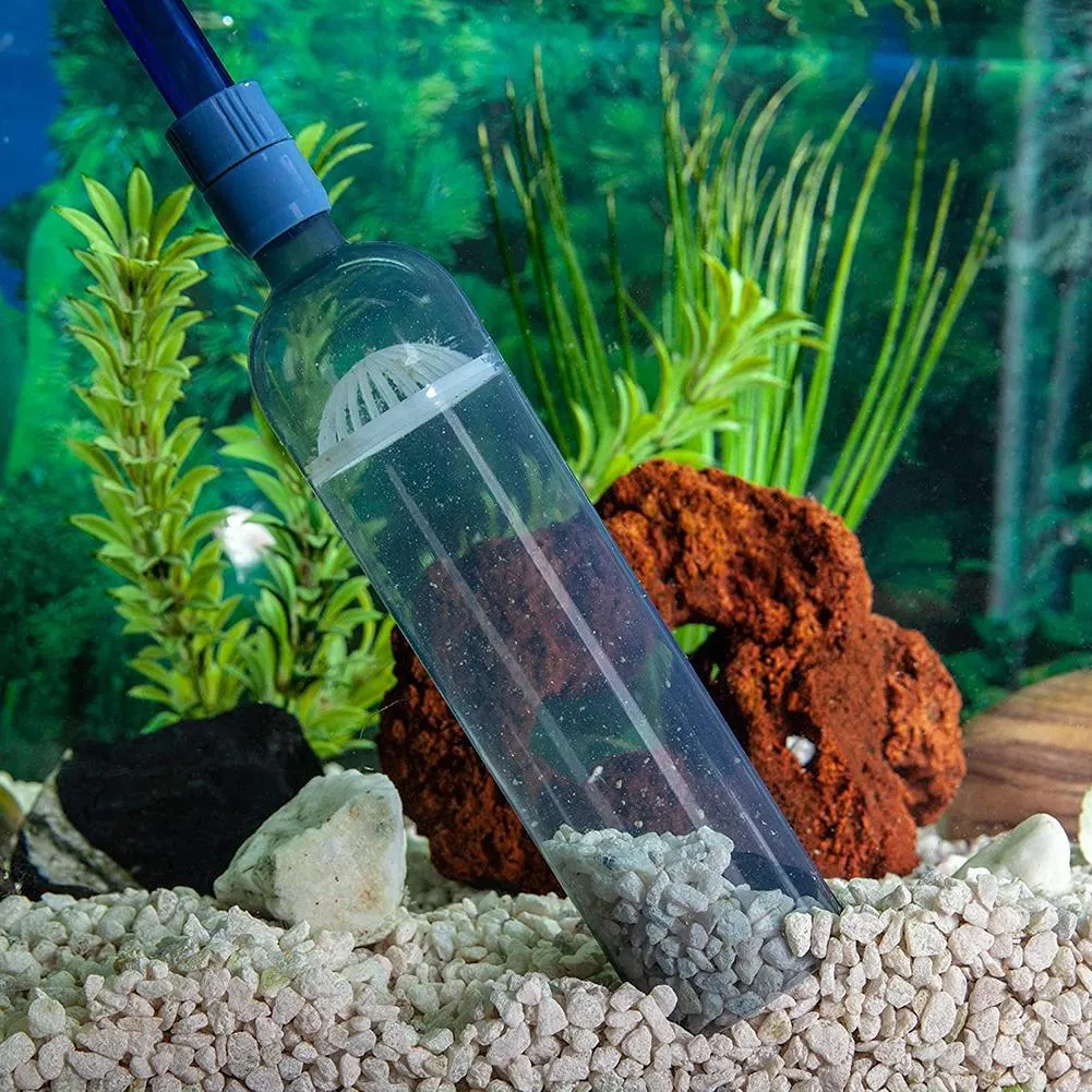 Werkzeuge Aquarium Wasserwechsler Flüssigkeitstransfer Vakuumpumpe Reinigung Wasserabsorber Saugrohr Halbautomatische Sandwäsche Aquariumfilter