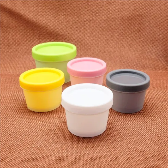 50g Refillable Cosmetic Jars - Small Plastic Containers for Face Mask ...