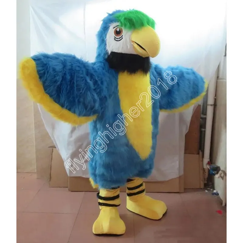 Adult Parrot Mascot Costume Unisex Cotton Full Sleeve Cartoon Anime ...
