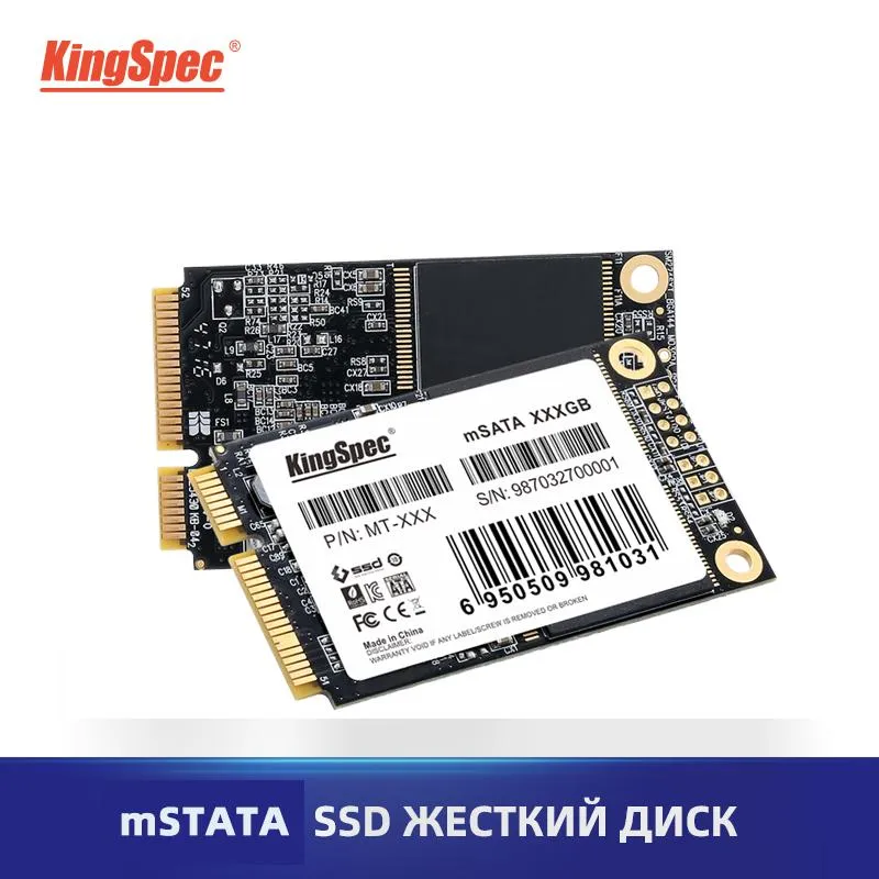 Drives KingsPec MSATA SSD 120 GB Dysk stałego stałego 256 GB 512GB Mini SATA 1TB SSD HDD Dysk twardy na PC Laptop Dell Dell