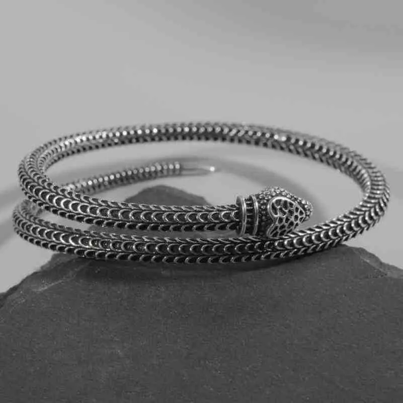 designer de joias pulseira colar anel pulseira de cobra pulseira de engrenagem de escala antiga exagerada para homens mulheres