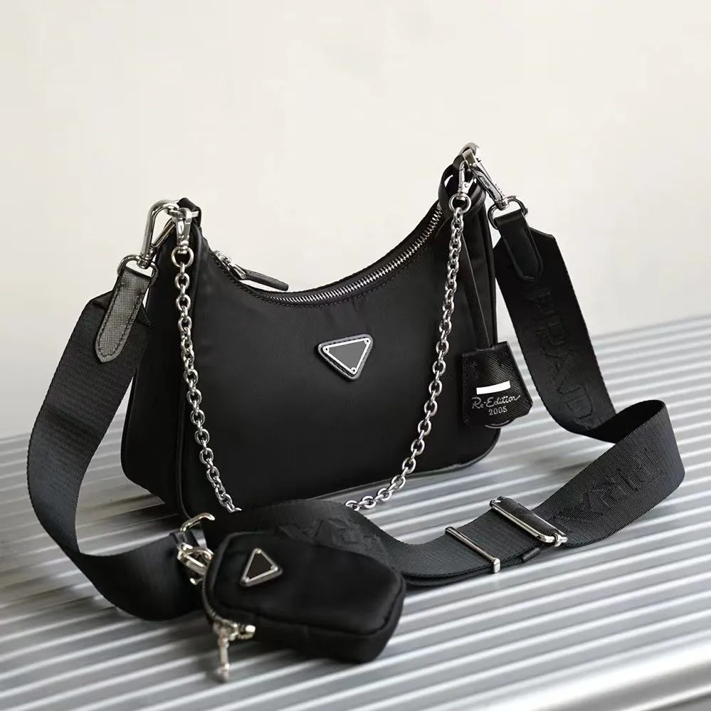 Nylon designer bag top