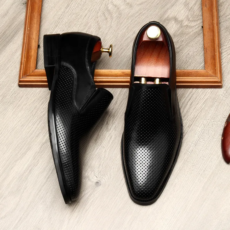 Brandneue Luxus Herren Penny Loafer Schwarz Braun Oxford Schuhe Echtes Leder Handgefertigte Slip On Kleid Schuhe Herren Freizeitschuhe