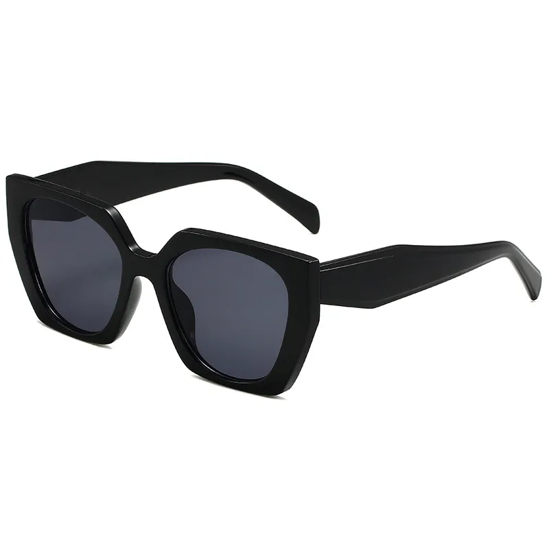 Lunettes de soleil carrées polarisées de créateur lunettes de protection pour hommes femmes dames luxe lentilles UV400 anti-reflet plein cadre sports d'été plage vacances noir gris