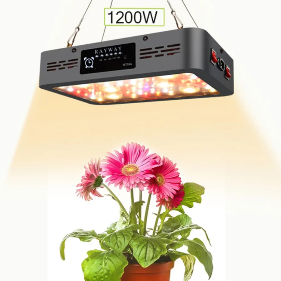 1200W 2400W COB LED Grow Light plantas phytolamp Voor Kas Hydrocultuur Groeien Lamp Indoor Plant Bloem Zaaien