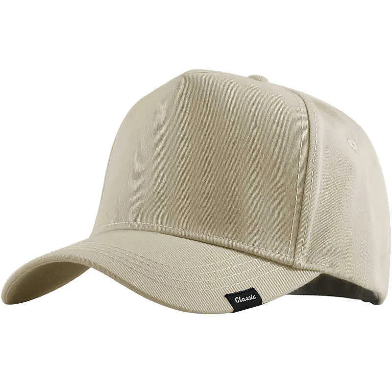 Snapbacks Livraison directe Printemps Été Haut haut Soleil dur Grand chapeau de pêche Casquette de baseball grande taille pour hommes 56-60cm 61-68cm G230529