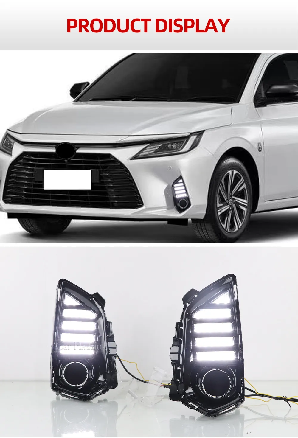Drl yaris 2020 original deals
