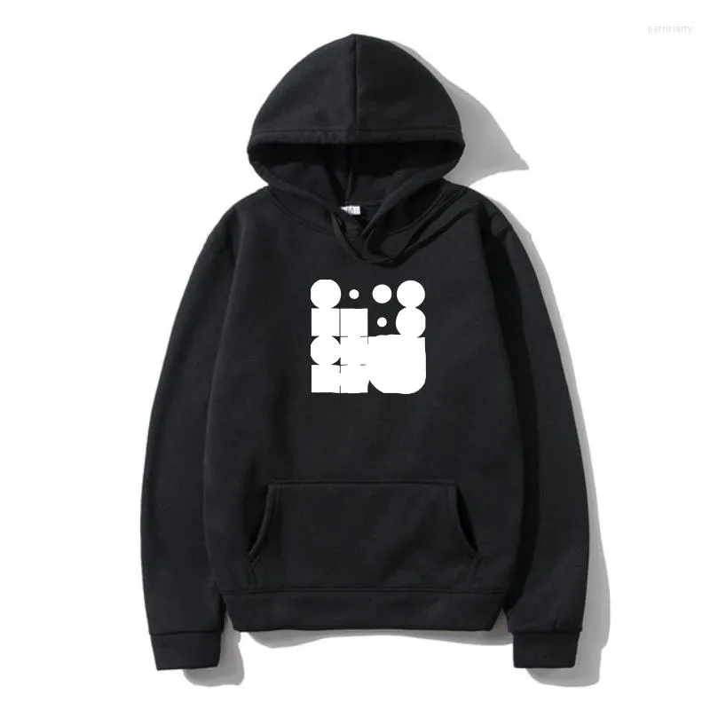 Sweats à capuche pour hommes Hoodi Autechre Elseq British Electronic Music Sweatshir Sweat à capuche Noir S-3XL Sweats à capuche pour hommes