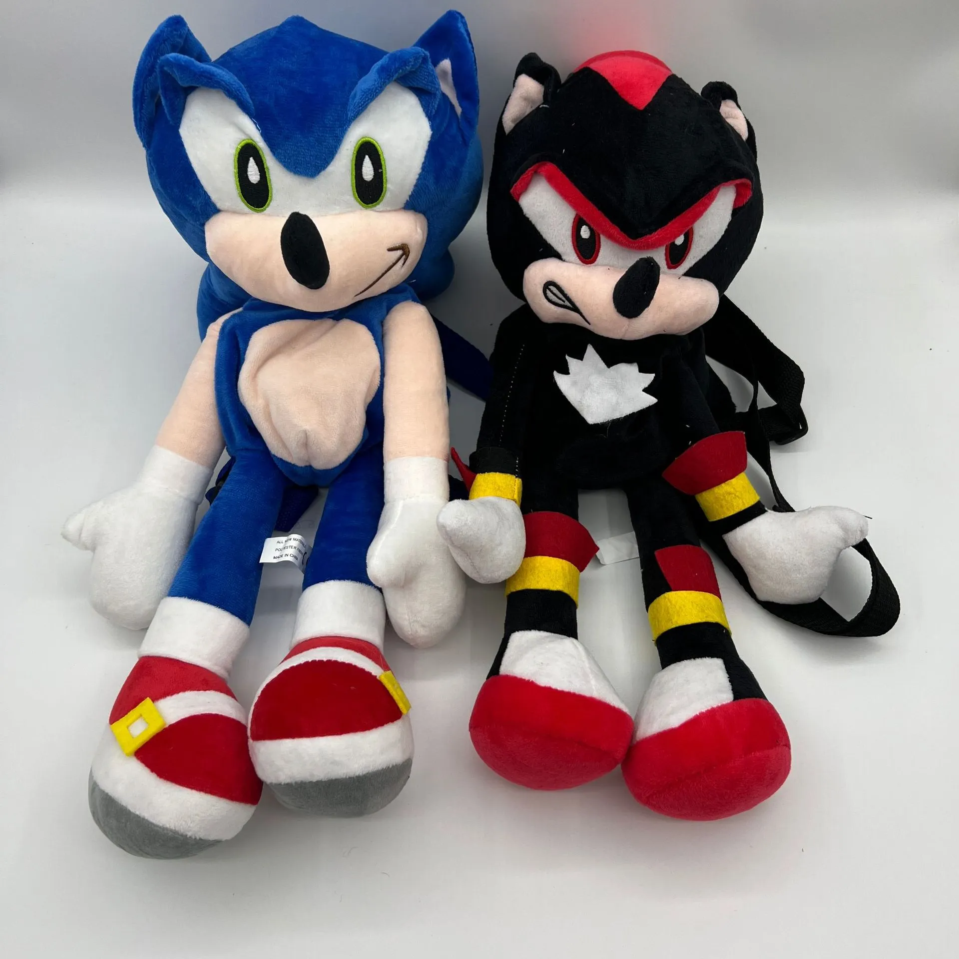 Sonic hedgehog Anime peripheral plush toy backpack cute soft and high-quality stuffed toy